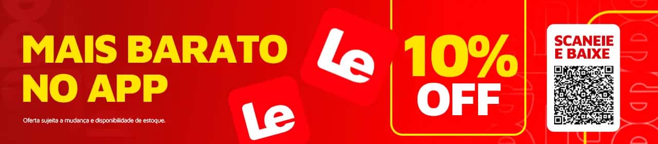 Mais barato no APP Mais barato no APP