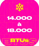 14.000 à 18.000