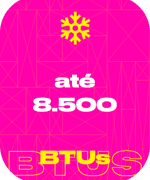 Até 8.500 btus