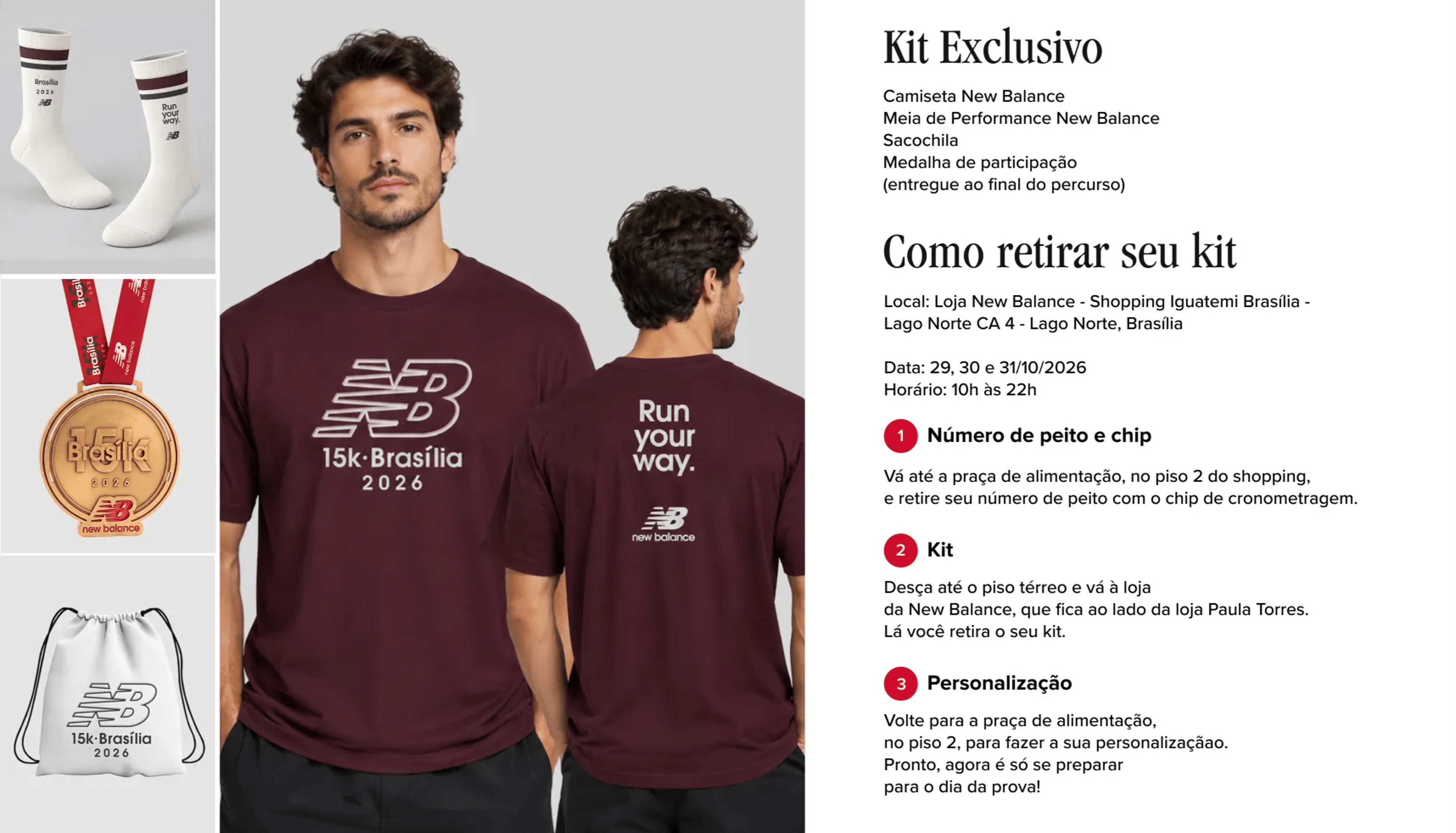 Corrida New Balance 15K Brasília